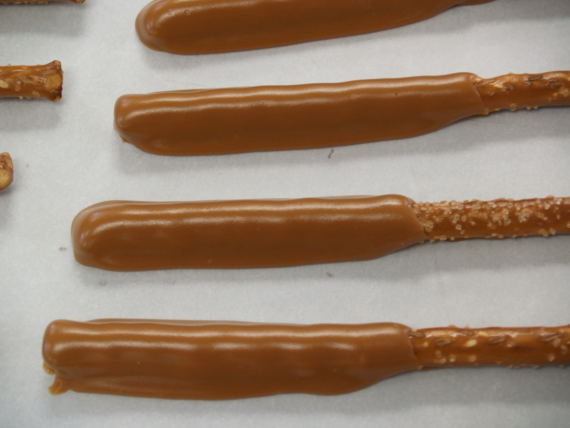 Picture of Chocolate Caramel Pretzel Rods